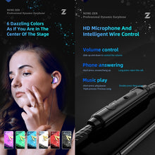 Load image into Gallery viewer, QKZ ZEN In-ear Subwoofer Wire-controlled Music Running Sports Earphone with Mic