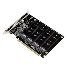 Load image into Gallery viewer, PH44 NVME 4 Disk Array Card PCI-E Signal Split Array Card