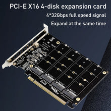 Load image into Gallery viewer, PH44 NVME 4 Disk Array Card PCI-E Signal Split Array Card