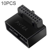 Load image into Gallery viewer, 10 PCS 3.0 19P 20P 90 Degree Motherboard Male To Female Extension Adapter, Model:, PH19A, PH19B