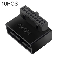 10 PCS 3.0 19P 20P 90 Degree Motherboard Male To Female Extension Adapter, Model:, PH19A, PH19B