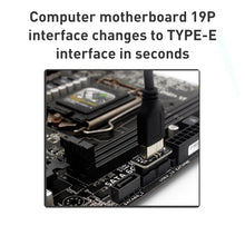 Load image into Gallery viewer, 10 PCS 73S Mainboard USB 3.0 19P/20P to Type-E90 Degree Adapter, 10pcs