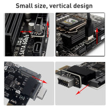 Load image into Gallery viewer, 10 PCS 73S Mainboard USB 3.0 19P/20P to Type-E90 Degree Adapter, 10pcs