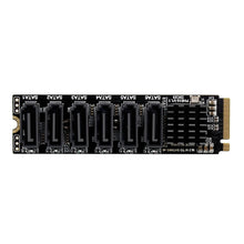 Load image into Gallery viewer, M2 M-EKY PCIE 3.0 to SATA 6G Adapter