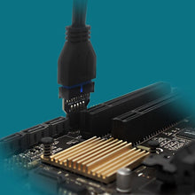 Load image into Gallery viewer, 10 PCS Motherboard USB 2.0 9Pin to USB 3.0 19Pin Plug-in Connector Adapter, PH23A, PH23B