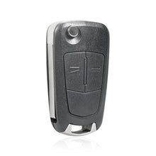 Load image into Gallery viewer, For Opel Car Foldable Blade Key Case with Screw Hole, 2-button HU100 without Slot, 3-button HU100 without Slot, 3-button HU43 Milling Embryo