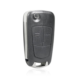 For Opel Car Foldable Blade Key Case with Screw Hole, 2-button HU100 without Slot, 3-button HU100 without Slot