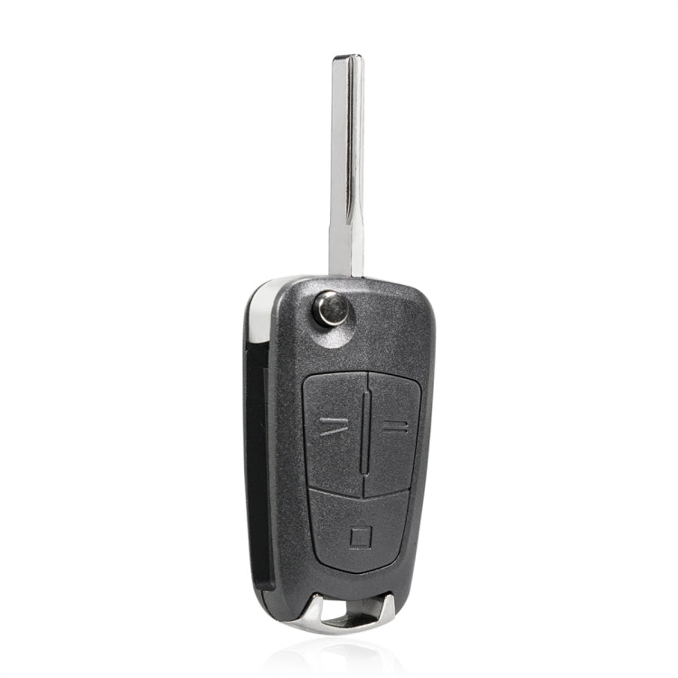 For Opel Car Foldable Blade Key Case with Screw Hole, 2-button HU100 without Slot, 3-button HU100 without Slot, 3-button HU43 Milling Embryo