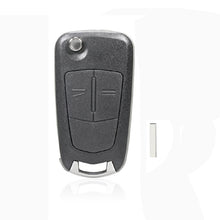 Load image into Gallery viewer, For Opel Car Foldable Blade Key Case with Screw Hole, 2-button HU100 without Slot, 3-button HU100 without Slot