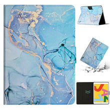 Load image into Gallery viewer, Marble Pattern Smart Leather Tablet Case, For iPad Pro 10.5 2019 / 10.2, For iPad Pro 11 2020, For iPad Air / Air 2 / 9.7 2018 / 2017, For iPad mini 2024 /mini 6, For iPad mini 5 / 4 / 3 / 2 / 1, For iPad mini 2024 / mini 6