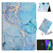 Load image into Gallery viewer, Marble Pattern Smart Leather Tablet Case, For iPad Pro 10.5 2019 / 10.2, For iPad Pro 11 2020, For iPad Air / Air 2 / 9.7 2018 / 2017, For iPad mini 2024 /mini 6, For iPad mini 5 / 4 / 3 / 2 / 1, For iPad mini 2024 / mini 6