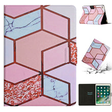 Load image into Gallery viewer, Marble Pattern Smart Leather Tablet Case, For iPad Pro 10.5 2019 / 10.2, For iPad Pro 11 2020, For iPad Air / Air 2 / 9.7 2018 / 2017, For iPad mini 2024 /mini 6, For iPad mini 5 / 4 / 3 / 2 / 1, For iPad mini 2024 / mini 6