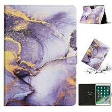 Load image into Gallery viewer, Marble Pattern Smart Leather Tablet Case, For iPad Pro 10.5 2019 / 10.2, For iPad Pro 11 2020, For iPad Air / Air 2 / 9.7 2018 / 2017, For iPad mini 2024 /mini 6, For iPad mini 5 / 4 / 3 / 2 / 1, For iPad mini 2024 / mini 6