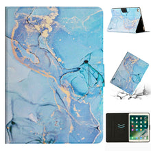 Load image into Gallery viewer, Marble Pattern Smart Leather Tablet Case, For iPad Pro 10.5 2019 / 10.2, For iPad Pro 11 2020, For iPad Air / Air 2 / 9.7 2018 / 2017, For iPad mini 2024 /mini 6, For iPad mini 5 / 4 / 3 / 2 / 1, For iPad mini 2024 / mini 6