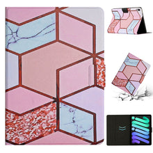 Load image into Gallery viewer, Marble Pattern Smart Leather Tablet Case, For iPad Pro 10.5 2019 / 10.2, For iPad Pro 11 2020, For iPad Air / Air 2 / 9.7 2018 / 2017, For iPad mini 2024 /mini 6, For iPad mini 5 / 4 / 3 / 2 / 1, For iPad mini 2024 / mini 6