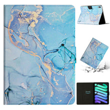 Load image into Gallery viewer, Marble Pattern Smart Leather Tablet Case, For iPad Pro 10.5 2019 / 10.2, For iPad Pro 11 2020, For iPad Air / Air 2 / 9.7 2018 / 2017, For iPad mini 2024 /mini 6, For iPad mini 5 / 4 / 3 / 2 / 1, For iPad mini 2024 / mini 6