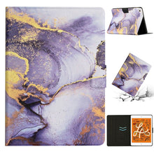 Load image into Gallery viewer, Marble Pattern Smart Leather Tablet Case, For iPad Pro 10.5 2019 / 10.2, For iPad Pro 11 2020, For iPad Air / Air 2 / 9.7 2018 / 2017, For iPad mini 2024 /mini 6, For iPad mini 5 / 4 / 3 / 2 / 1, For iPad mini 2024 / mini 6