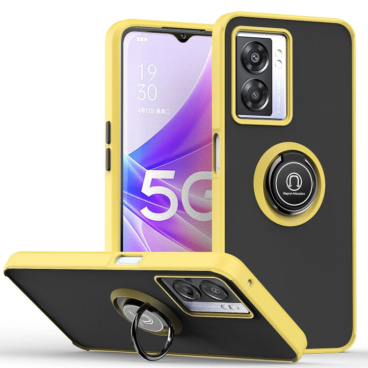 Q Shadow 1 Series TPU + PC Phone Case with Ring Holder, For OPPO A57 5G, For OPPO A74 4G, For OPPO Reno8 Pro+, For OPPO Reno8, For Motorola Moto G52, For TCL Stylus 5G, For Samsung Galaxy Xcover6 Pro