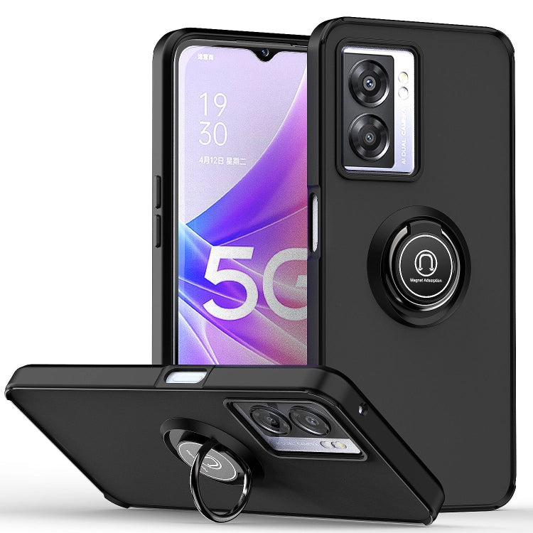 Q Shadow 1 Series TPU + PC Phone Case with Ring Holder, For OPPO A57 5G, For OPPO A74 4G, For OPPO Reno8 Pro+, For OPPO Reno8, For Motorola Moto G52, For TCL Stylus 5G, For Samsung Galaxy Xcover6 Pro
