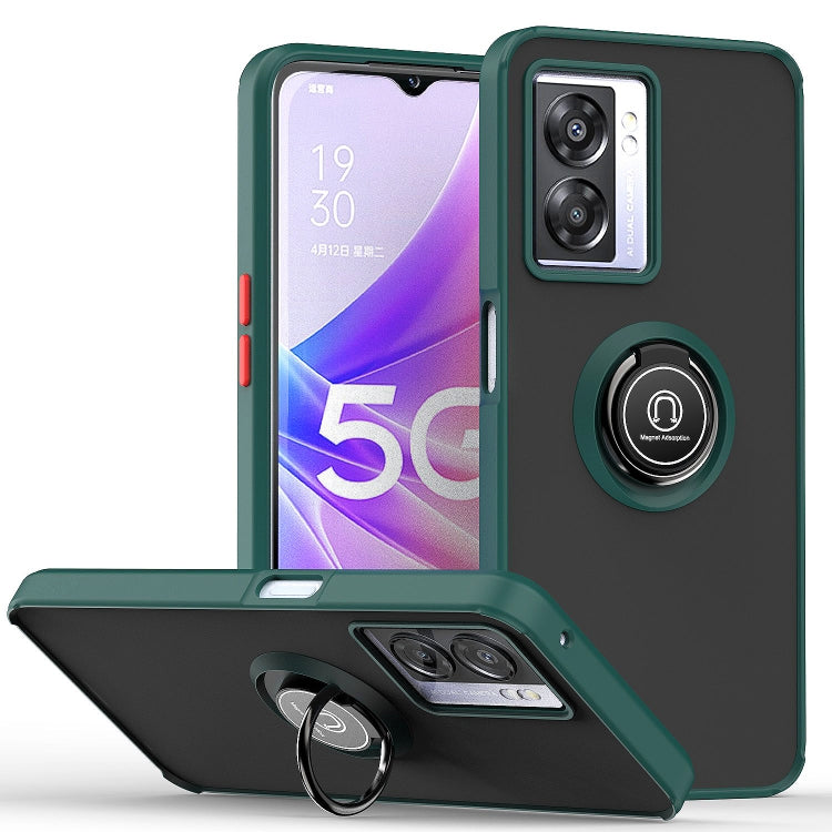 Q Shadow 1 Series TPU + PC Phone Case with Ring Holder, For OPPO A57 5G, For OPPO A74 4G, For OPPO Reno8 Pro+, For OPPO Reno8, For Motorola Moto G52, For TCL Stylus 5G, For Samsung Galaxy Xcover6 Pro