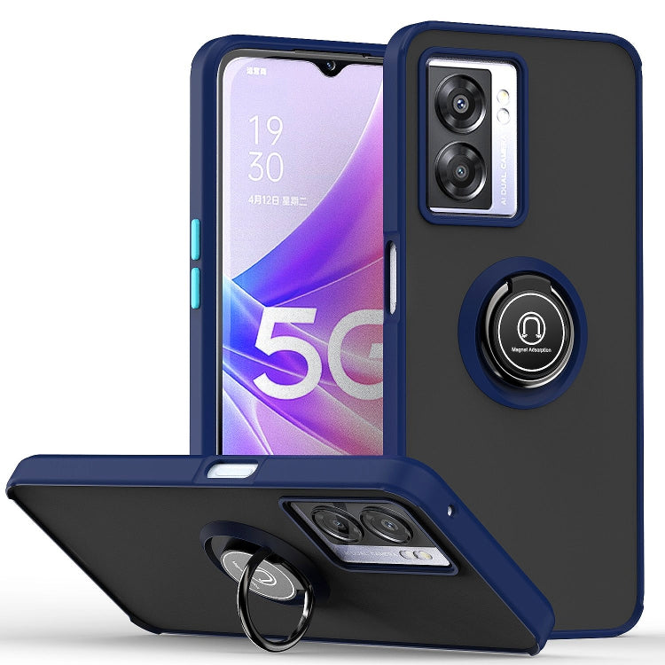 Q Shadow 1 Series TPU + PC Phone Case with Ring Holder, For OPPO A57 5G, For OPPO A74 4G, For OPPO Reno8 Pro+, For OPPO Reno8, For Motorola Moto G52, For TCL Stylus 5G, For Samsung Galaxy Xcover6 Pro