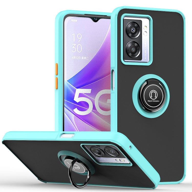 Q Shadow 1 Series TPU + PC Phone Case with Ring Holder, For OPPO A57 5G, For OPPO A74 4G, For OPPO Reno8 Pro+, For OPPO Reno8, For Motorola Moto G52, For TCL Stylus 5G, For Samsung Galaxy Xcover6 Pro
