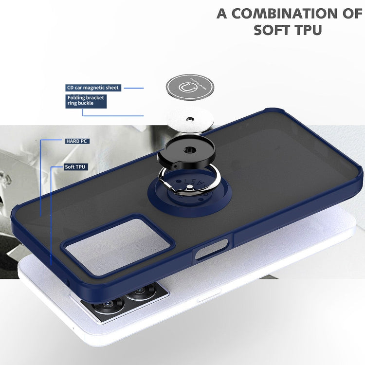 Q Shadow 1 Series TPU + PC Phone Case with Ring Holder, For OPPO A57 5G, For OPPO A74 4G, For OPPO Reno8 Pro+, For OPPO Reno8, For Motorola Moto G52, For TCL Stylus 5G, For Samsung Galaxy Xcover6 Pro