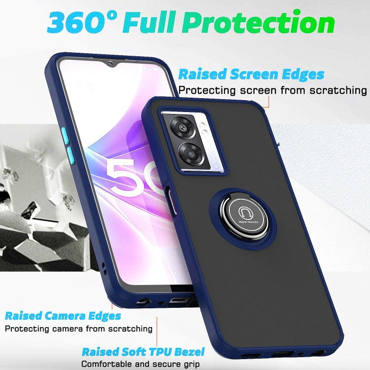 Q Shadow 1 Series TPU + PC Phone Case with Ring Holder, For OPPO A57 5G, For OPPO A74 4G, For OPPO Reno8 Pro+, For OPPO Reno8, For Motorola Moto G52, For TCL Stylus 5G, For Samsung Galaxy Xcover6 Pro