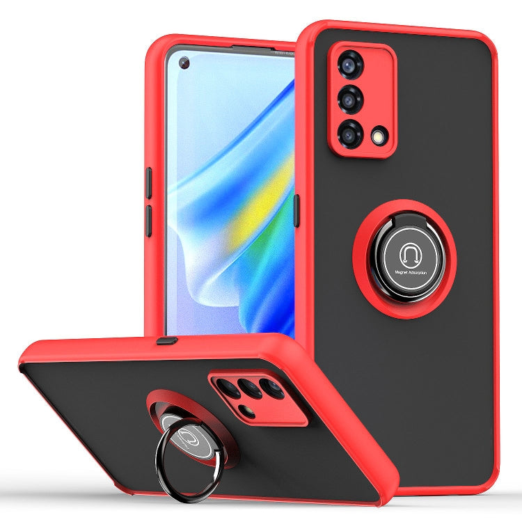 Q Shadow 1 Series TPU + PC Phone Case with Ring Holder, For OPPO A57 5G, For OPPO A74 4G, For OPPO Reno8 Pro+, For OPPO Reno8, For Motorola Moto G52, For TCL Stylus 5G, For Samsung Galaxy Xcover6 Pro