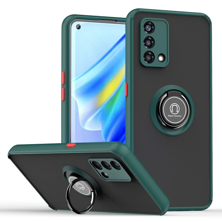 Q Shadow 1 Series TPU + PC Phone Case with Ring Holder, For OPPO A57 5G, For OPPO A74 4G, For OPPO Reno8 Pro+, For OPPO Reno8, For Motorola Moto G52, For TCL Stylus 5G, For Samsung Galaxy Xcover6 Pro