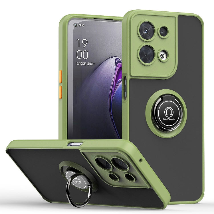 Q Shadow 1 Series TPU + PC Phone Case with Ring Holder, For OPPO A57 5G, For OPPO A74 4G, For OPPO Reno8 Pro+, For OPPO Reno8, For Motorola Moto G52, For TCL Stylus 5G, For Samsung Galaxy Xcover6 Pro
