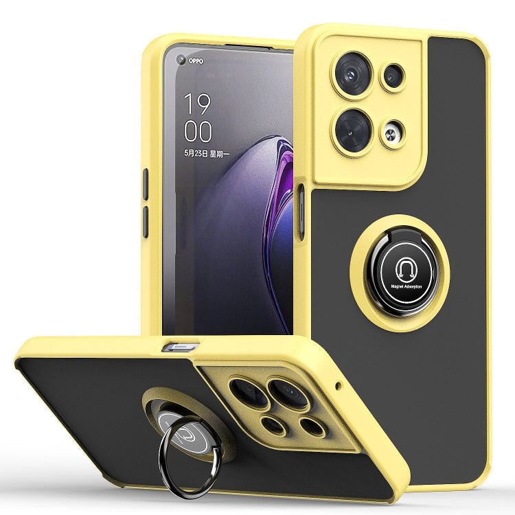 Q Shadow 1 Series TPU + PC Phone Case with Ring Holder, For OPPO A57 5G, For OPPO A74 4G, For OPPO Reno8 Pro+, For OPPO Reno8, For Motorola Moto G52, For TCL Stylus 5G, For Samsung Galaxy Xcover6 Pro