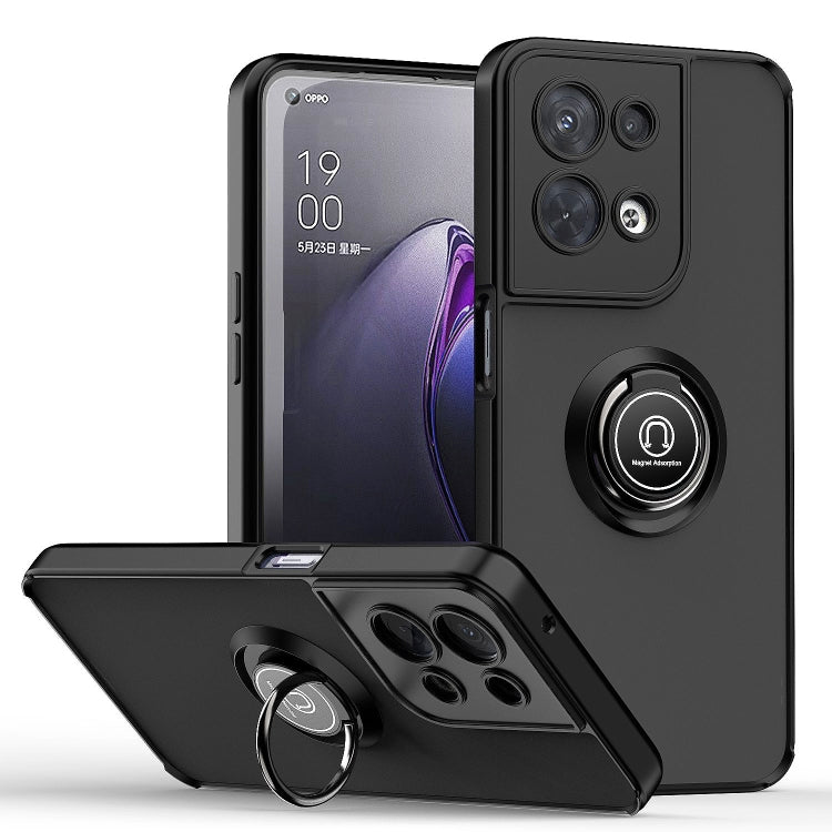 Q Shadow 1 Series TPU + PC Phone Case with Ring Holder, For OPPO A57 5G, For OPPO A74 4G, For OPPO Reno8 Pro+, For OPPO Reno8, For Motorola Moto G52, For TCL Stylus 5G, For Samsung Galaxy Xcover6 Pro
