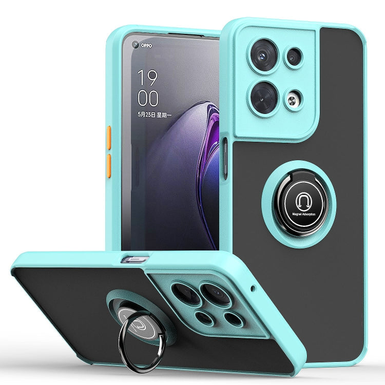 Q Shadow 1 Series TPU + PC Phone Case with Ring Holder, For OPPO A57 5G, For OPPO A74 4G, For OPPO Reno8 Pro+, For OPPO Reno8, For Motorola Moto G52, For TCL Stylus 5G, For Samsung Galaxy Xcover6 Pro