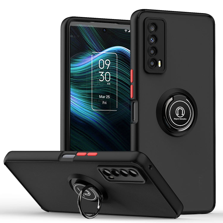 Q Shadow 1 Series TPU + PC Phone Case with Ring Holder, For OPPO A57 5G, For OPPO A74 4G, For OPPO Reno8 Pro+, For OPPO Reno8, For Motorola Moto G52, For TCL Stylus 5G, For Samsung Galaxy Xcover6 Pro