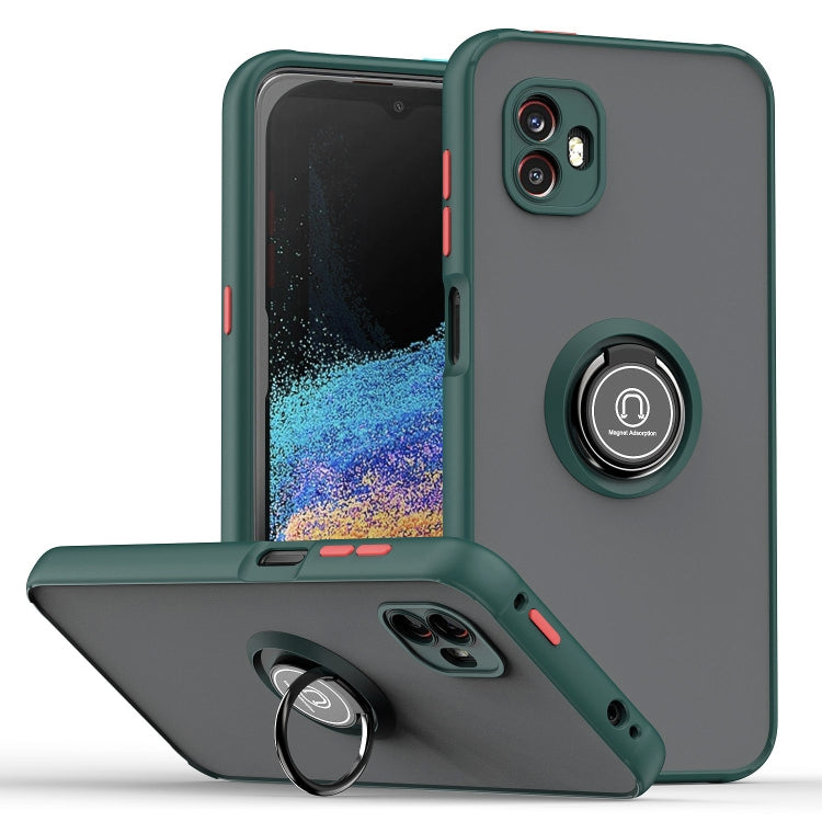 Q Shadow 1 Series TPU + PC Phone Case with Ring Holder, For OPPO A57 5G, For OPPO A74 4G, For OPPO Reno8 Pro+, For OPPO Reno8, For Motorola Moto G52, For TCL Stylus 5G, For Samsung Galaxy Xcover6 Pro