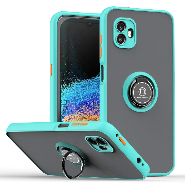 Q Shadow 1 Series TPU + PC Phone Case with Ring Holder, For OPPO A57 5G, For OPPO A74 4G, For OPPO Reno8 Pro+, For OPPO Reno8, For Motorola Moto G52, For TCL Stylus 5G, For Samsung Galaxy Xcover6 Pro