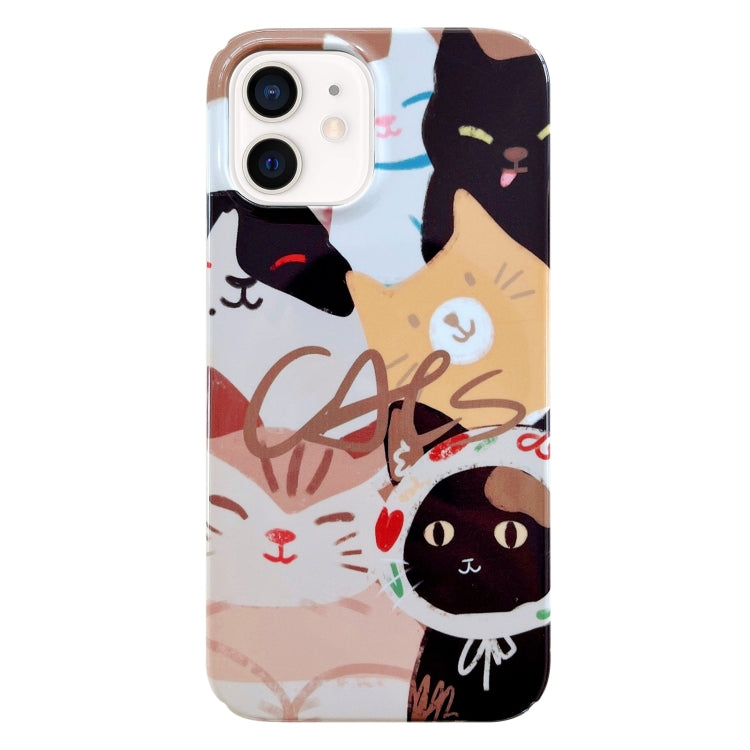 Painted Pattern PC Phone Case, For iPhone 13, For iPhone 13 Pro, For iPhone 13 Pro Max, For iPhone 12