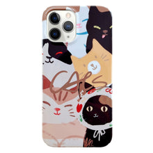 Load image into Gallery viewer, Painted Pattern PC Phone Case, For iPhone 12 Pro, For iPhone 12 Pro Max, For iPhone 11, For iPhone 11 Pro Max