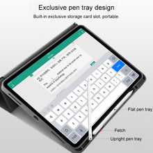 Load image into Gallery viewer, Mutural YASHI Series Ultra-thin TPU + PU Horizontal Flip Leather Case with Holder &amp; Sleep / Wake-up Function &amp; Pen Slot, For iPad Pro 12.9 inch (2020)
