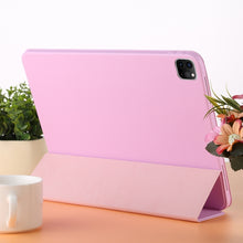 Load image into Gallery viewer, 3-fold Horizontal Flip Smart Leather Case with Sleep / Wake-up Function &amp; Holder, For iPad Pro 11 inch (2020/2021), For iPad Pro 11 inch (2020), For iPad Pro 12.9 inch (2020/2021), For iPad Pro 12.9 inch (2020)