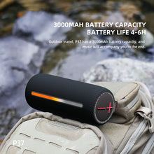 Load image into Gallery viewer, HOPESTAR P37 Outdoor Portable RGB Light Waterproof Wireless Bluetooth Speaker