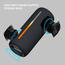 Load image into Gallery viewer, HOPESTAR P37 Outdoor Portable RGB Light Waterproof Wireless Bluetooth Speaker