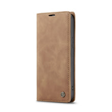 Load image into Gallery viewer, CaseMe-013 Multifunctional Retro Frosted Leather Phone Case, For iPhone 14, For iPhone 14 Plus, For iPhone 14 Pro, For iPhone 14 Pro Max