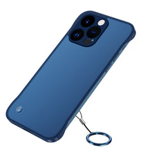 Load image into Gallery viewer, Metal Lens Frosted Finger Ring Strap Phone Case, For iPhone 14, For iPhone 14 Plus, For iPhone 14 Pro, For iPhone 14 Pro Max