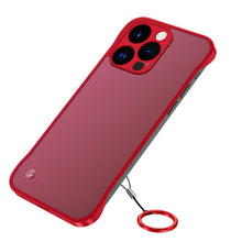 Load image into Gallery viewer, Metal Lens Frosted Finger Ring Strap Phone Case, For iPhone 14, For iPhone 14 Plus, For iPhone 14 Pro, For iPhone 14 Pro Max