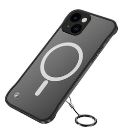 Metal Lens Frosted Magsafe Phone Case, For iPhone 14, For iPhone 14 Plus, For iPhone 14 Pro, For iPhone 14 Pro Max