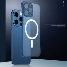 Load image into Gallery viewer, Metal Lens Frosted Magsafe Phone Case, For iPhone 14, For iPhone 14 Plus, For iPhone 14 Pro, For iPhone 14 Pro Max