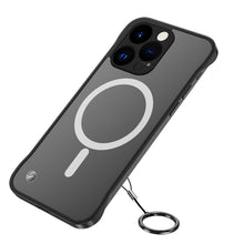 Load image into Gallery viewer, Metal Lens Frosted Magsafe Phone Case, For iPhone 14, For iPhone 14 Plus, For iPhone 14 Pro, For iPhone 14 Pro Max