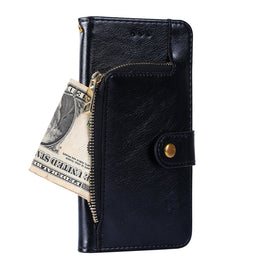Zipper Bag Leather Phone Case, For OPPO A57 4G 2022, For OPPO Reno7 A JP Version, For Huawei nova 10, For Motorola Moto G62 5G, For Huawei nova 10 Pro, For Nokia C100, For Nokia C200, For Samsung Galaxy A73 5G, For Samsung Galaxy M13, For Xiaomi 12S Ultra